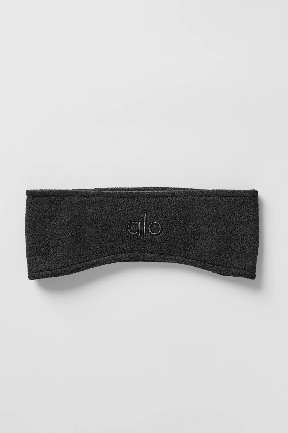 ALO | Polar Fleece Ear Warmer in Black | Alo Yoga