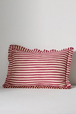 Luxe Linen Blend Pillow | Anthropologie (US)
