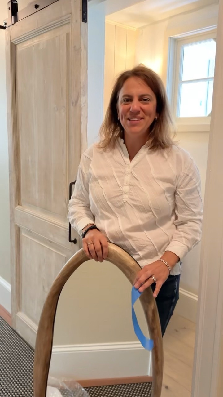 Quick and easy tips to help you hang a mirror successfully! All you need is some tape and a hammer🔨 linked is the fit that Chrissy is wearing and some of the products featured!!

#LTKfamily #LTKstyletip #LTKhome