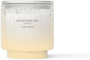 Chesapeake Bay, 11oz Golden Waves Scented Candle, Mood Evoking Fragrance, Textured Sea Glass-Insp... | Amazon (US)