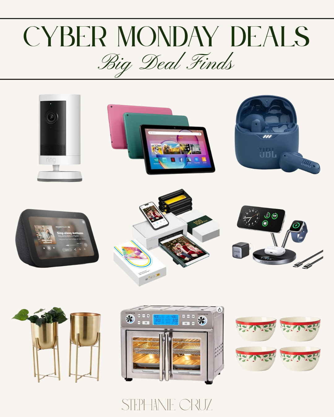Cyber Monday deals worth grabbing, from gadgets to home essentials and everything in between.
#LTKSale #CyberMondayFinds #AmazonDeals #HolidayGifts 

 #LTKCyberWeek #LTKHome #LTKSaleAlert