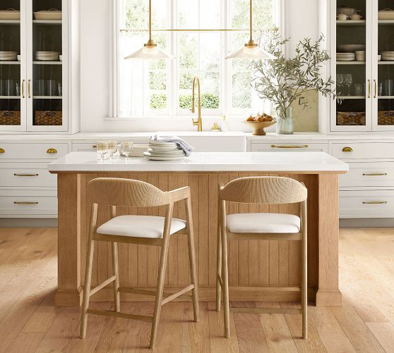 Aubrey Storage Kitchen Island | Pottery Barn (US)