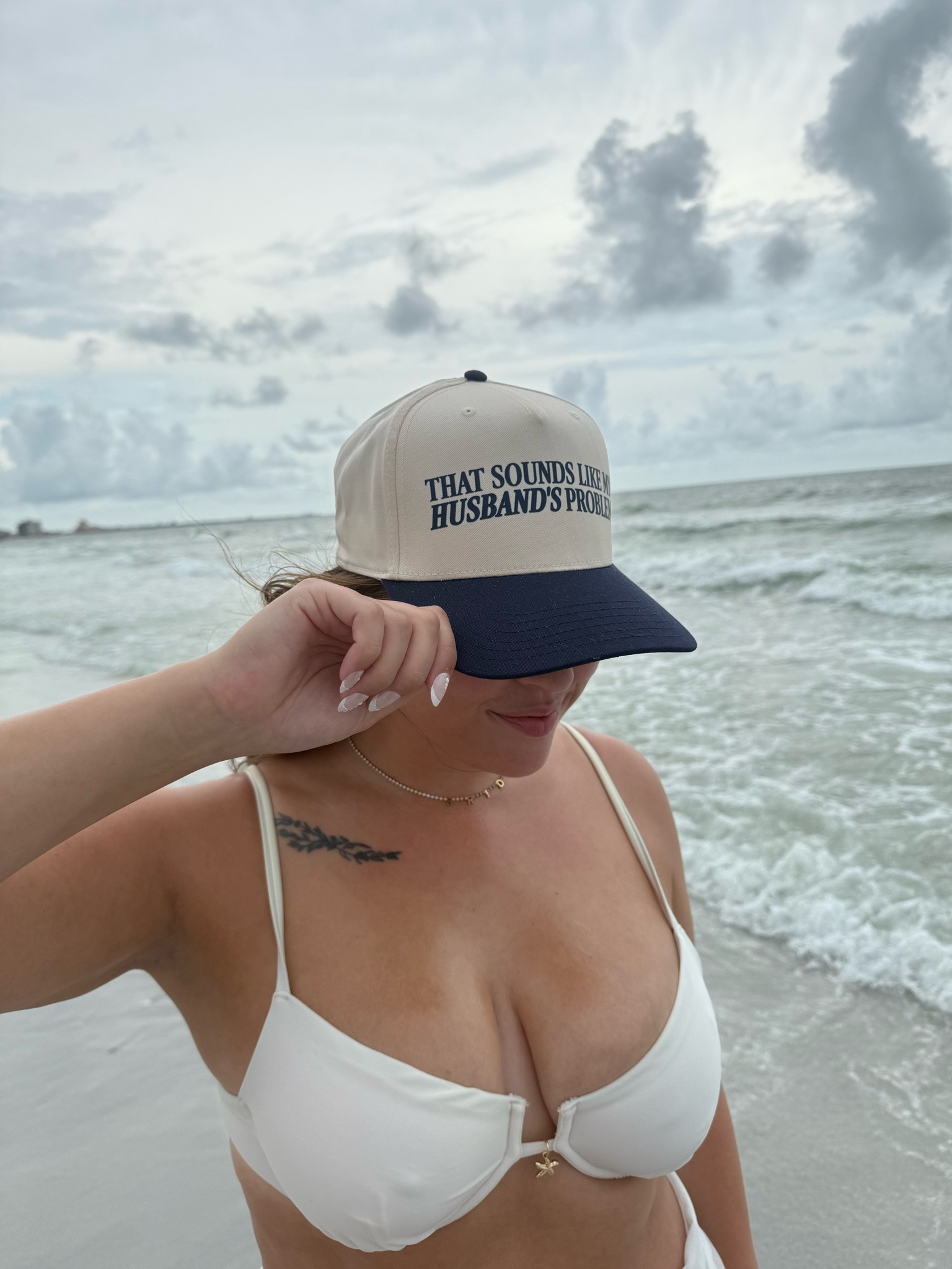 That sounds like my husbands problem trucker hat

#LTKgrwm #LTKootd #LTKWedding