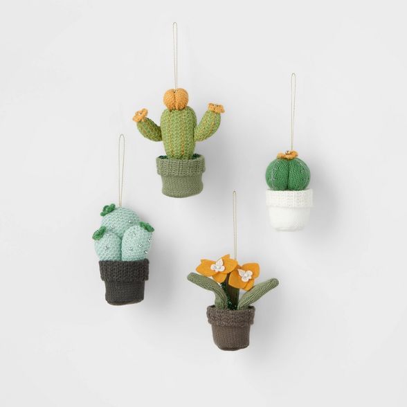 4pk Succulent Christmas Tree Ornament - Wondershop™ | Target