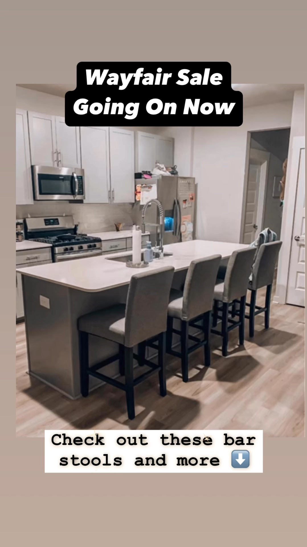 Set of 2 countertop bar stools from Wayfair on sale. Cute and comfortable!! 

Home decor, kitchen decor, bar stools, home trends, Wayfair, kitchen, home, sale

#LTKhome #LTKSale #LTKsalealert

#LTKHome #LTKFamily #LTKSaleAlert

#LTKHome #LTKFamily #LTKSaleAlert