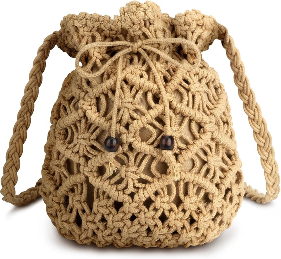 Straw Handbags Purses Tassel Crossbody Tote Bags for Women Woven FringeBeach Bags Hobo Hippie Chi... | Amazon (US)