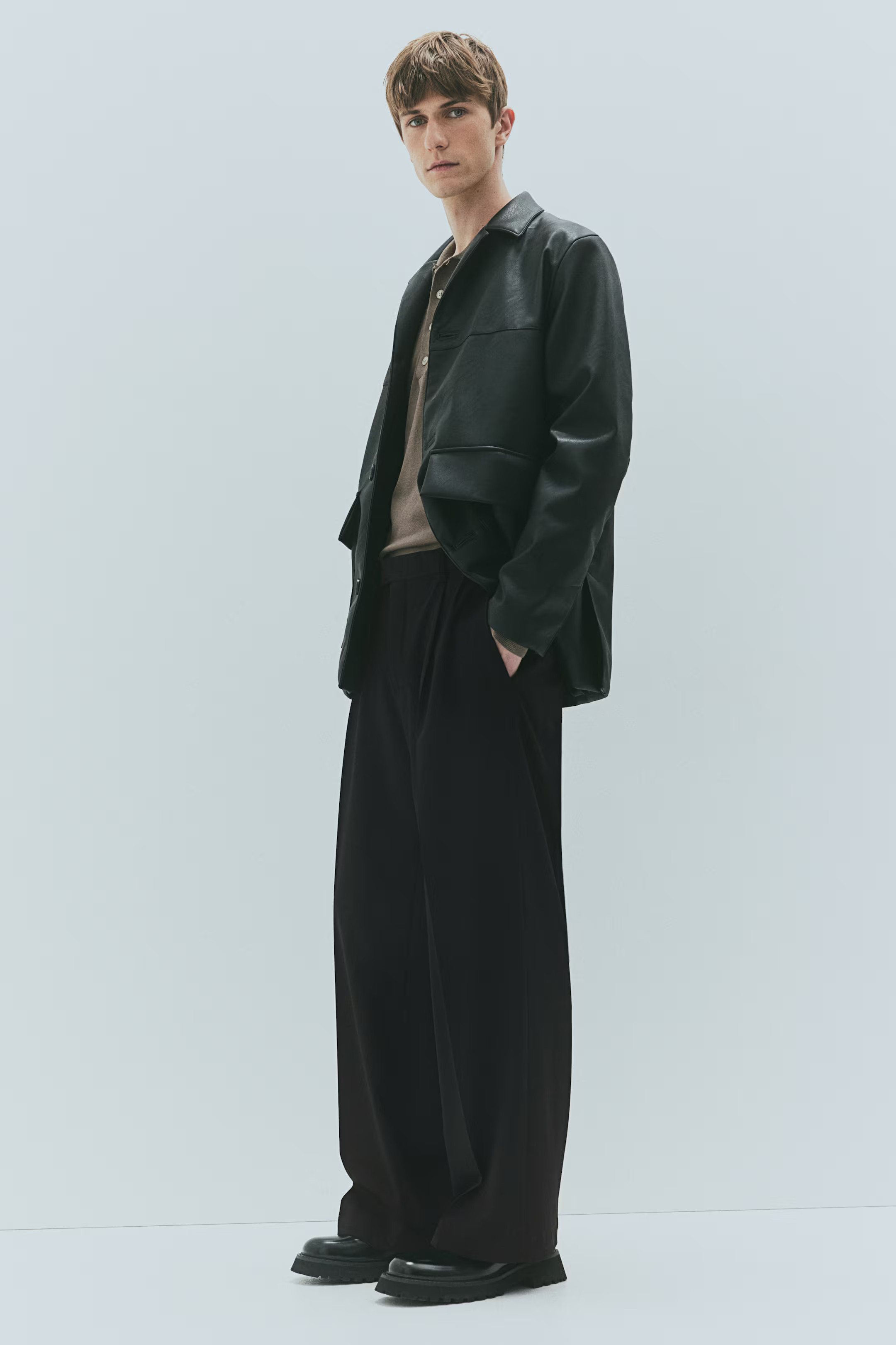 Loose Fit Tailored Pants | H&M (US + CA)