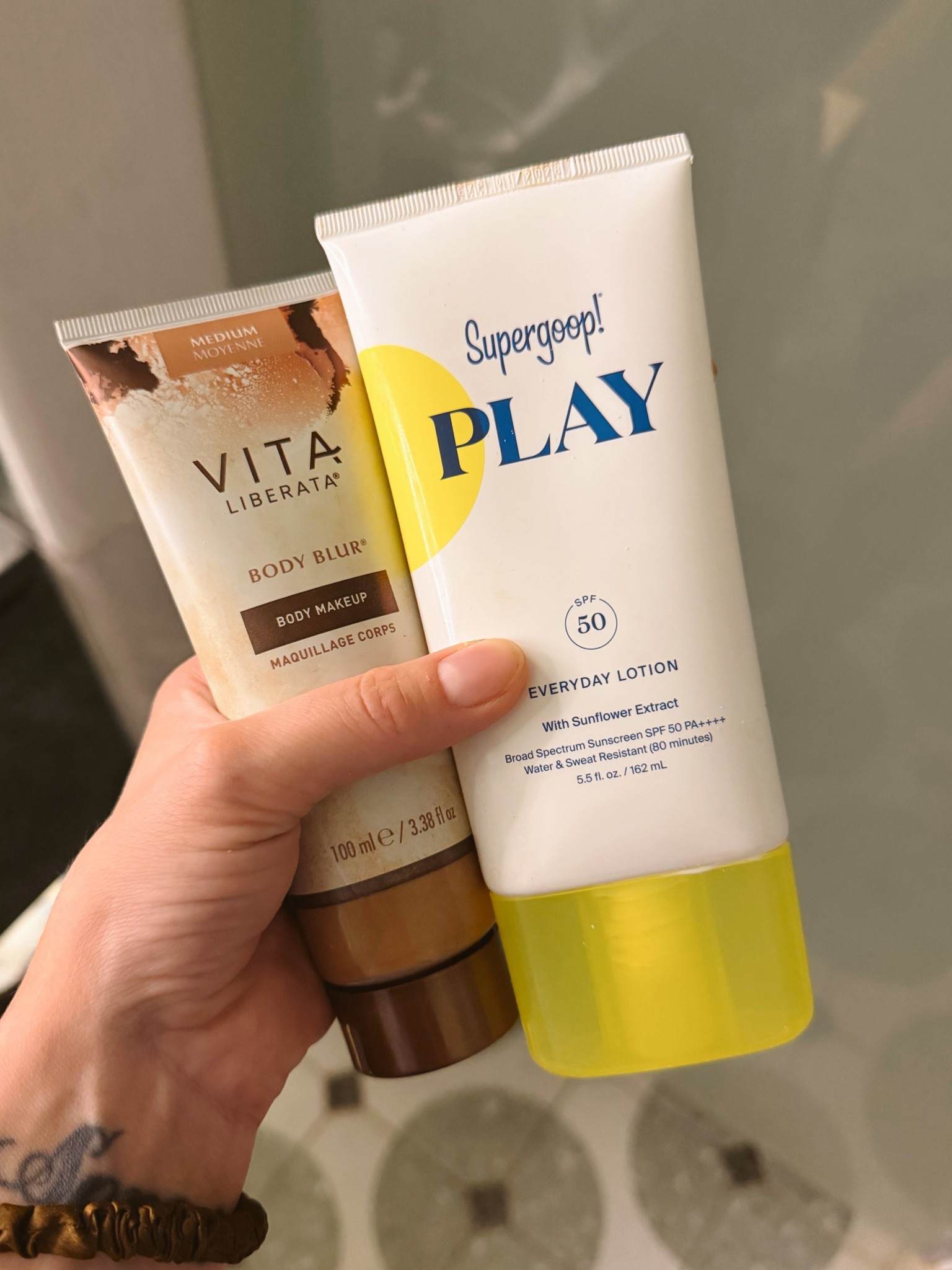 Best routine for sun protection + fixing blotchy tan that’s been in the ocean/pool! Apply a SMALL amount of each and let dry. Super goop on sale @ Sephora link!! 

#LTKBeauty #LTKSeasonal #LTKSwim