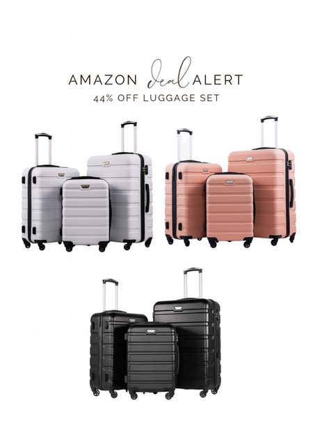 44% off this Amazon luggage set!

Black Friday deal

#LTKtravel #LTKfamily #LTKsalealert