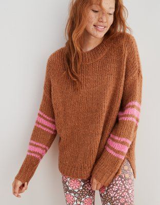 Aerie Fuzzy Feels Sweater | American Eagle Outfitters (US & CA)