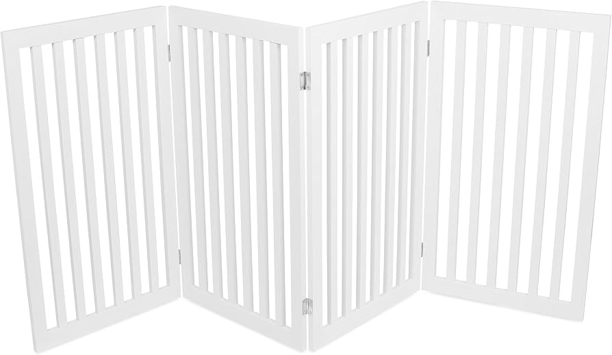 Internet's Best Traditional Dog Gate for The Home, Doorway, Stairs | 4 Panel | 36in H x 80in W | ... | Amazon (US)
