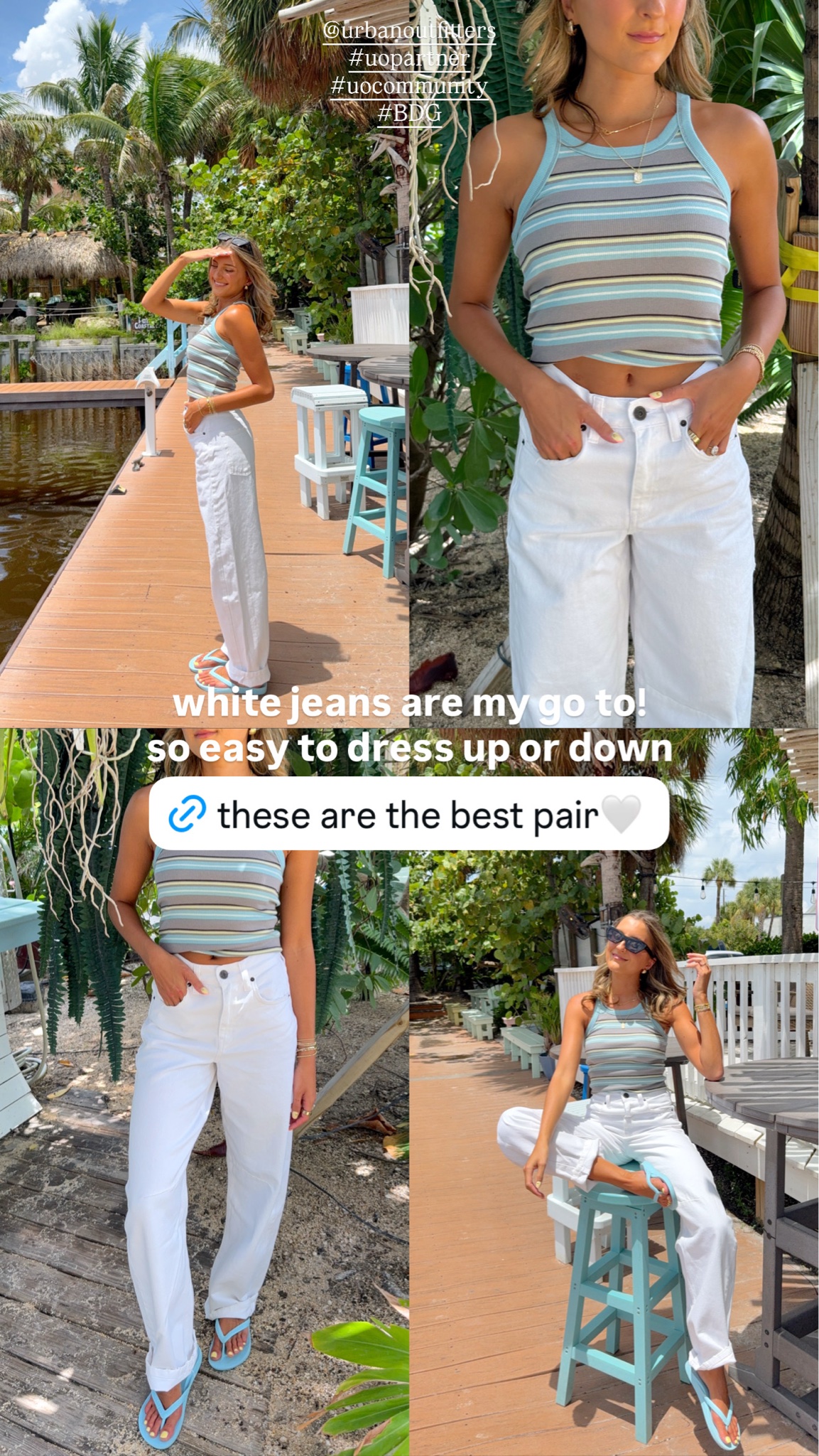#uopartner so many cute new denim + tops from @urbanoutfitters - the best wardrobe staples for summer to fall transition outfits & back to school season 💕🛍️ wearing a 24/00 and XS. #uocommunity #BDG

#LTKootd