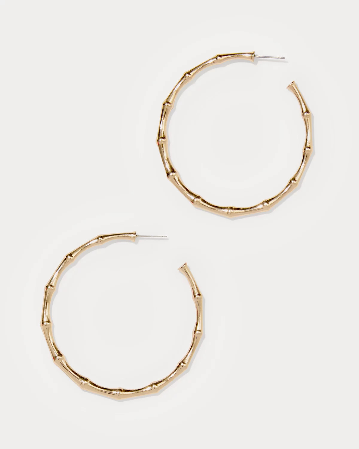Bamboo Forest Hoop Earrings | Lilly Pulitzer