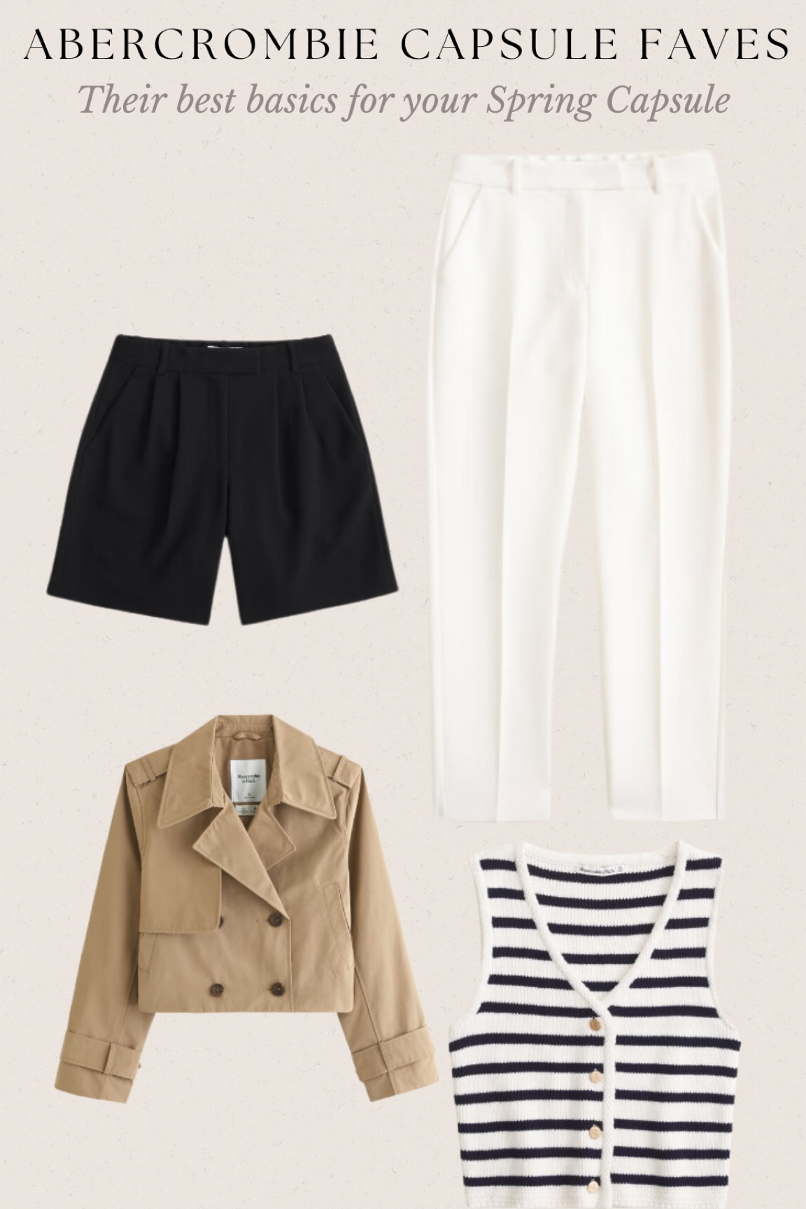 Abercrombie Capsule wardrobe favorites! 

#LTKfindsunder50 #LTKstyletip #LTKfindsunder100