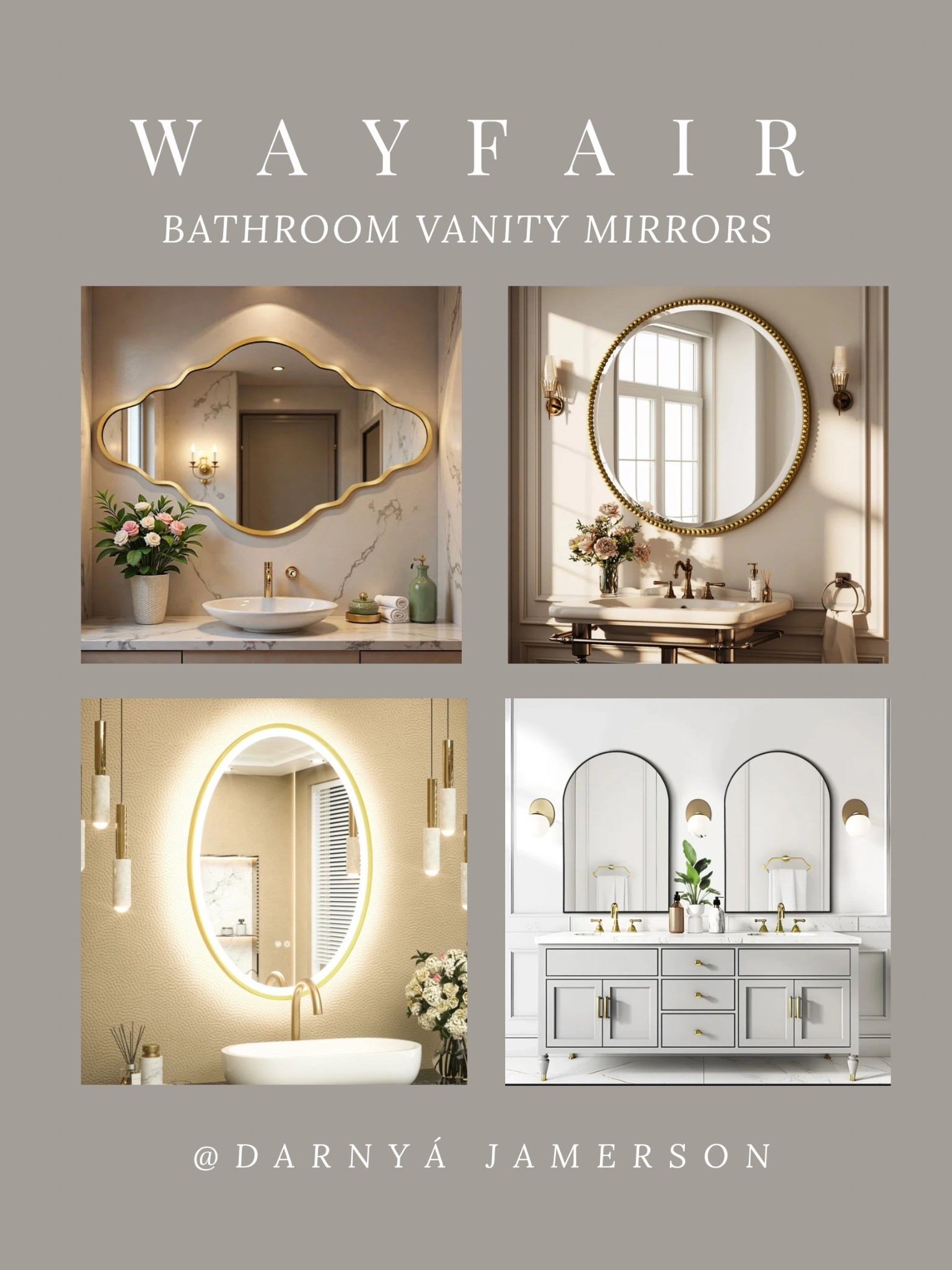 My favorite wall vanity mirrors from Wayfair

#LTKHome #LTKStyleTip
