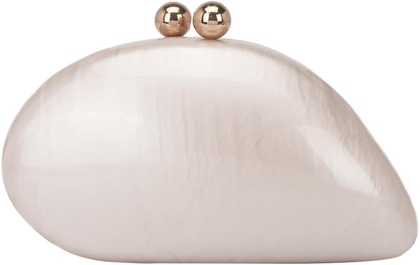 Acrylic Shell Shaped Bag Luxury Marble Clutch Evening Purses for Women Glitter Handbag for Weddin... | Amazon (US)