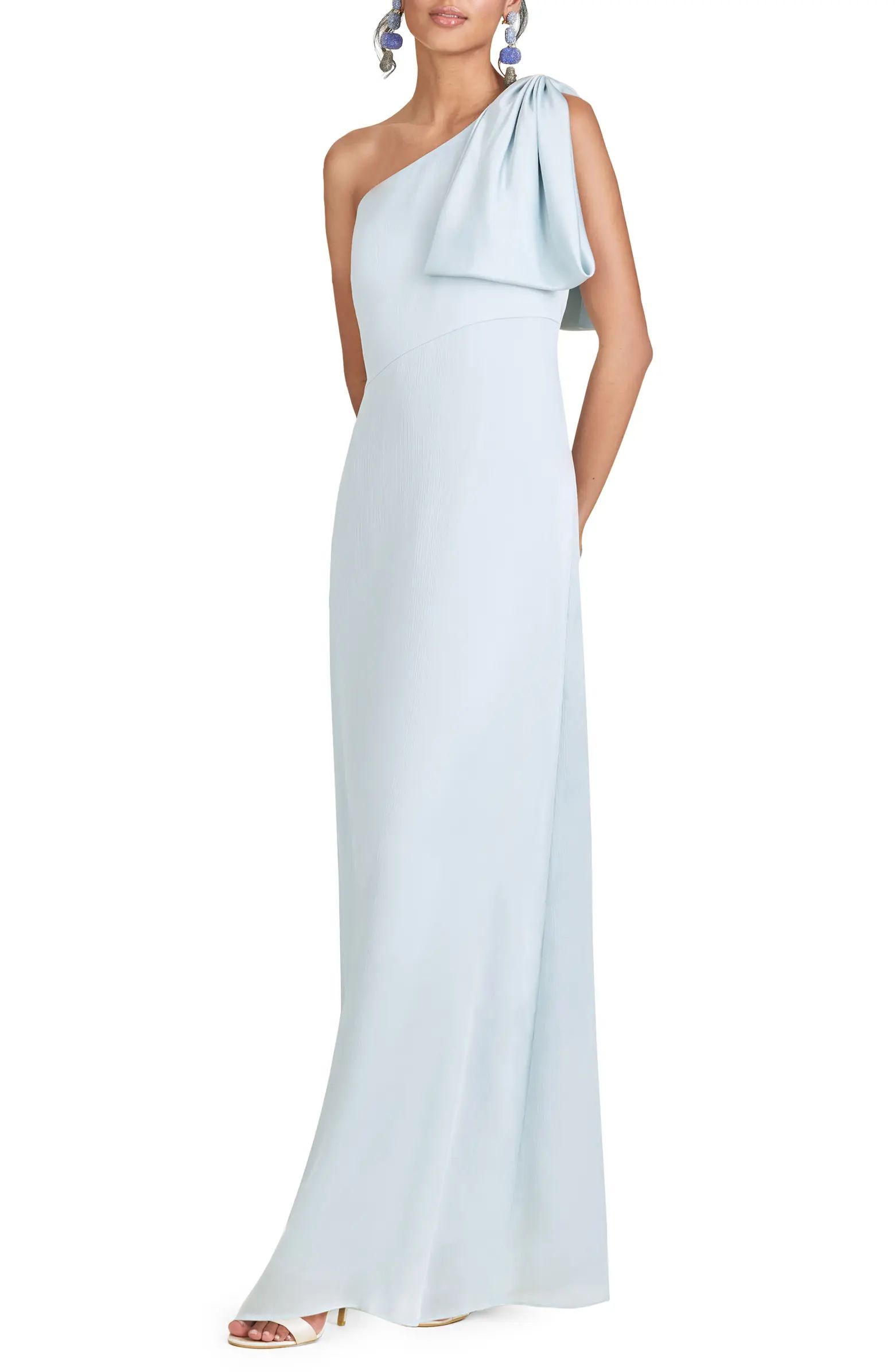 One-Shoulder A-Line Gown | Nordstrom