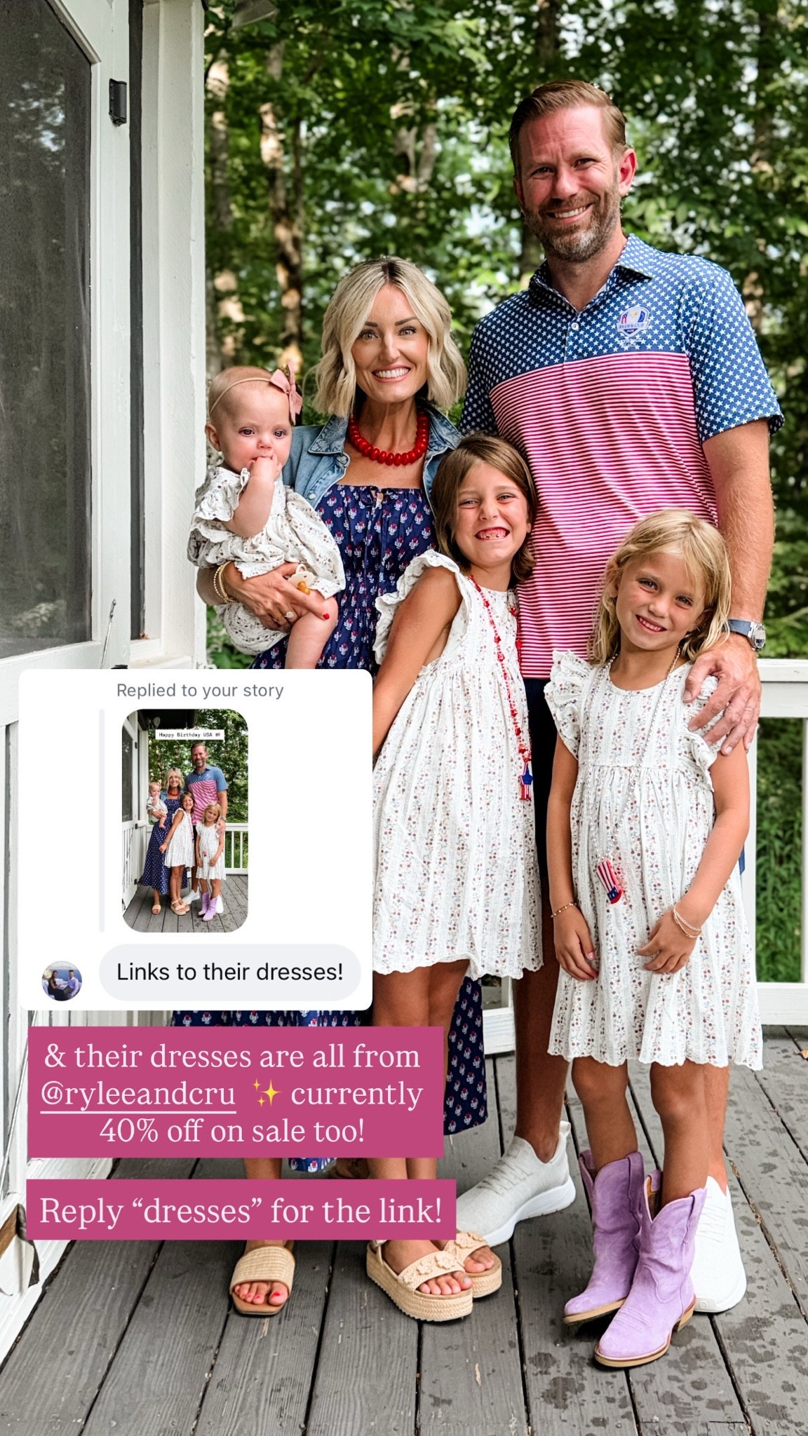 How cute are these matching dresses?! Grab them for your little while they’re on sale!

Loverly Grey, girls dresses, girls fashion, girls summer looks

#LTKKids