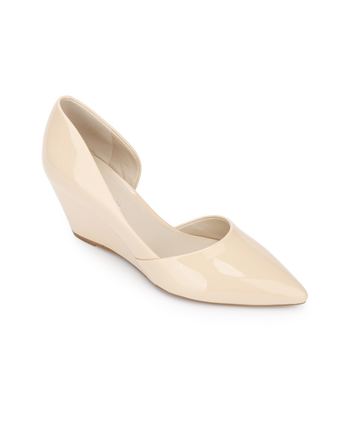 Kenneth Cole New York Women's Ellis Wedge Pumps - Nude Patent | Macy's