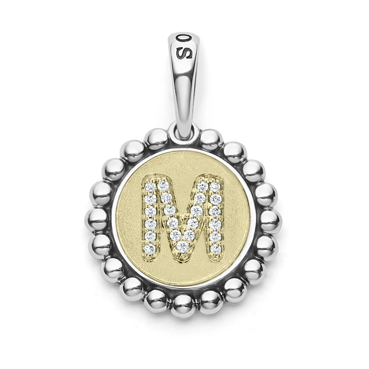 Diamond M Initial Charm | LAGOS