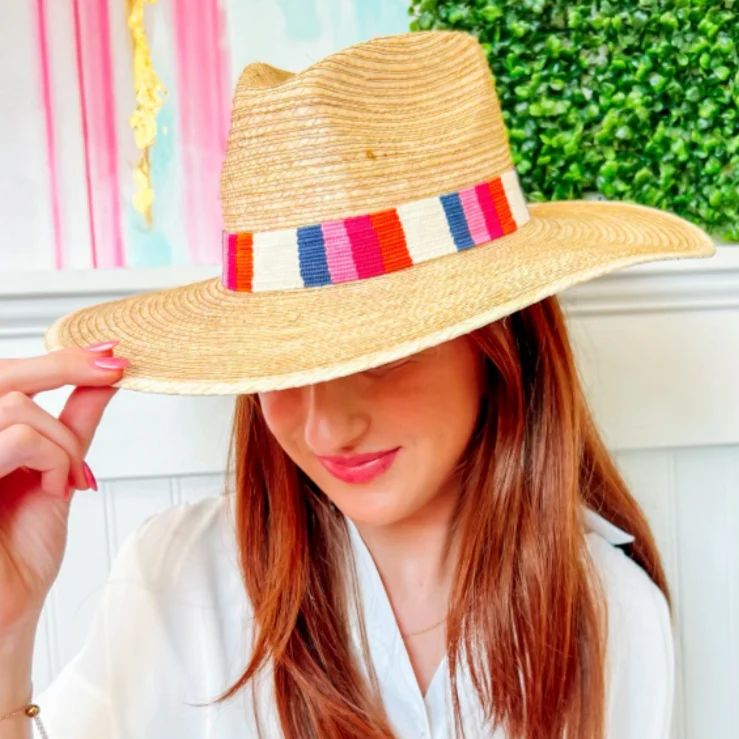 Elena Palm Hat | Southern Roots