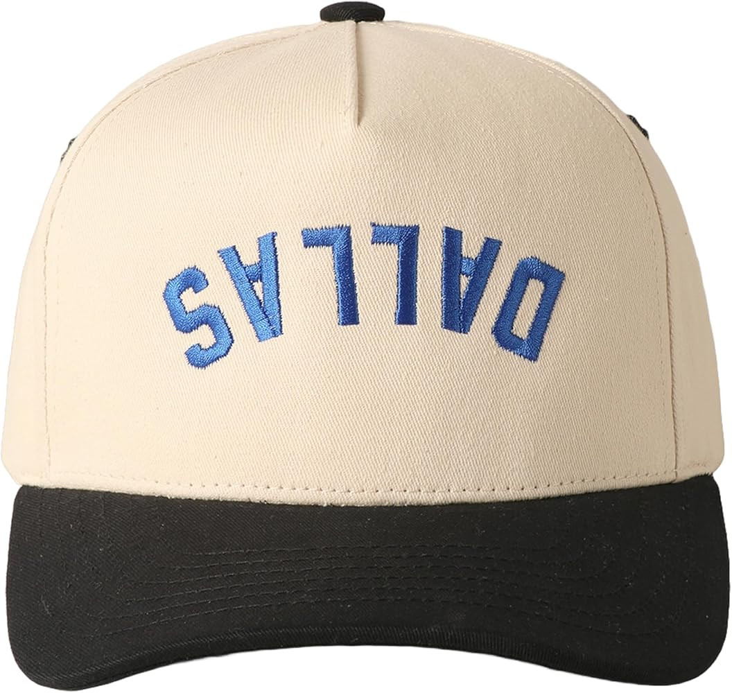 MIRMARU Two-Tone Vintage Canvas Trucker Hats for Men & Women, Adjustable Size Baseball Caps with ... | Amazon (US)
