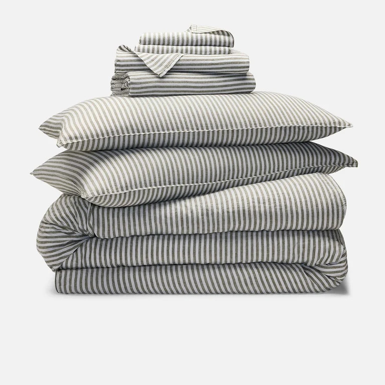 Washed European Linen Hardcore Sheet Bundle | Brooklinen