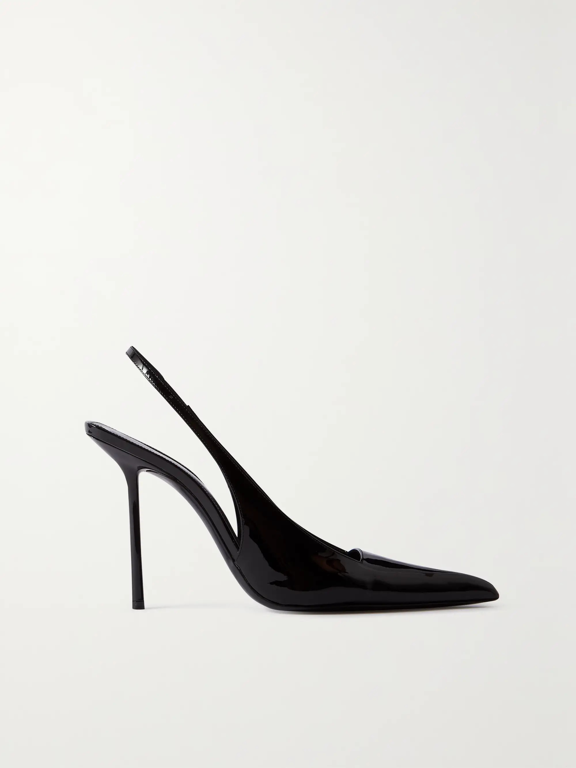 Kiss patent-leather slingback pumps | NET-A-PORTER (US)