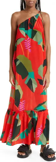 FARM Rio Heliconia One-Shoulder Maxi Dress | Nordstrom | Nordstrom