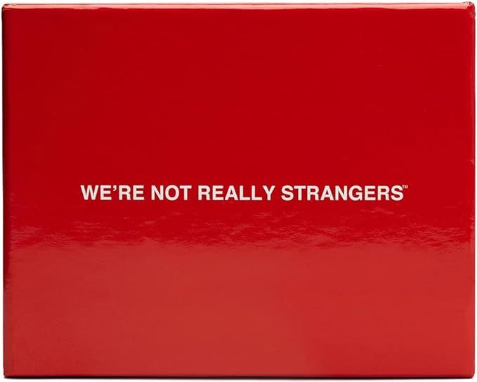 WE'RE NOT REALLY STRANGERS Card Game - Fun Family Party Games for Adults Teens & Kids Game Night,... | Amazon (US)