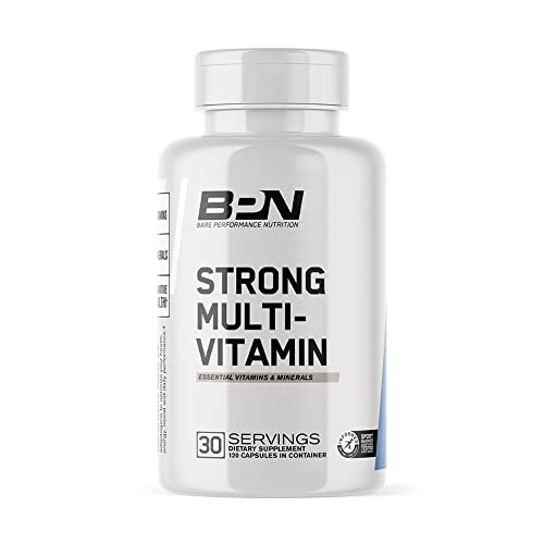 BARE PERFORMANCE NUTRITION, BPN Strong Multi-Vitamin, Foundational Health, Improved Mood and Sleep, Adaptogens, Improved Cognitive Health | Amazon (US)