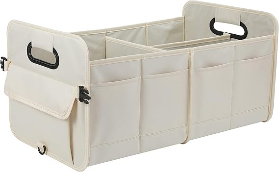 Car Trunk Organizer Car Storage Organizer Collapsible Multi Compartment Car Organizer ... | Amazon (US)