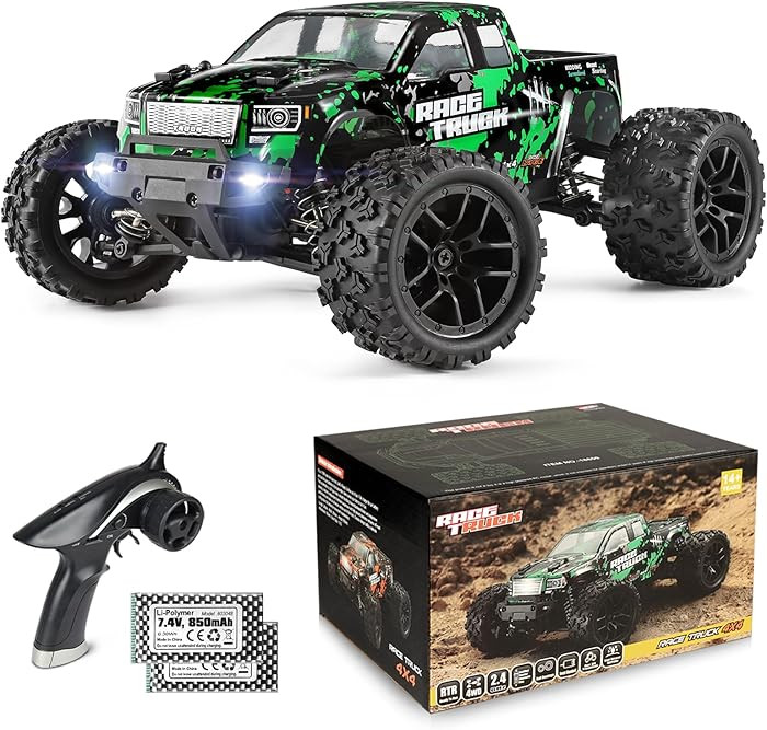 HAIBOXING 1:18 Scale All Terrain RC Car 18859, 36 KPH High Speed 4WD Electric Vehicle with 2.4 GH... | Amazon (US)