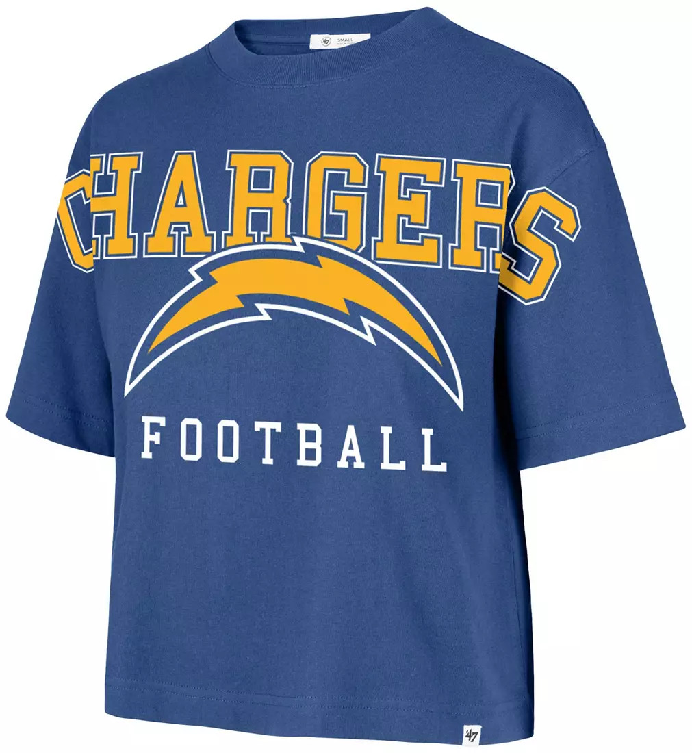 '47 Women's Los Angeles Chargers Blue Outreach T-Shirt | DICK'S Sporting Goods
