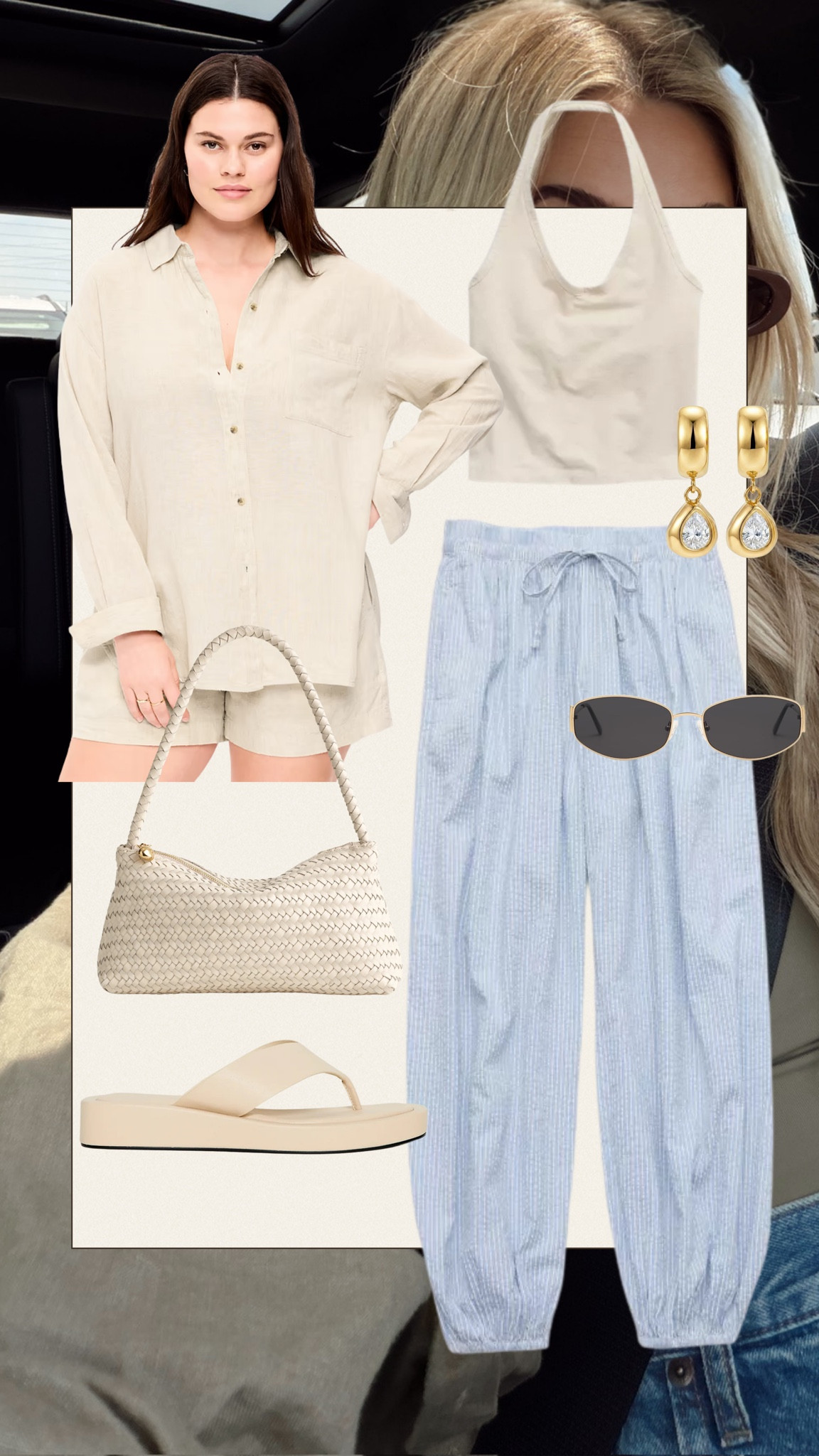Comfy cute outfit idea for summer🩵

#LTKootd #LTKSaleAlert