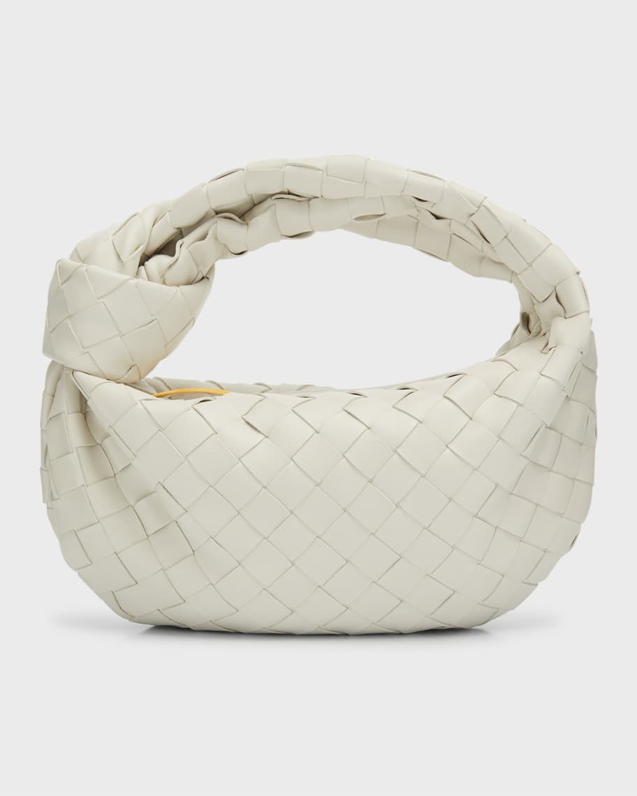 Bottega Veneta Jodie Mini Intrecciato Knot Hobo Bag | Neiman Marcus