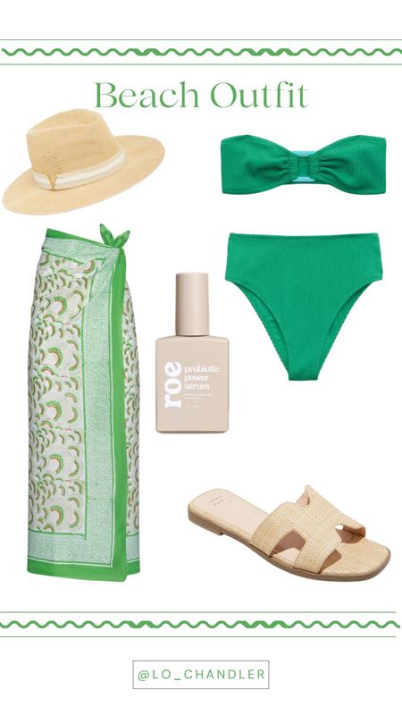 The perfect beach outfit for the summer! I am loving this green suit from Aerie!



Bathing suit 
Beach outfit 
Summer outfit 
Bathing suit coverup 
Sandals 
Sunscreen 
Clean sunscreen
Beach hat

#LTKtravel #LTKswim #LTKstyletip