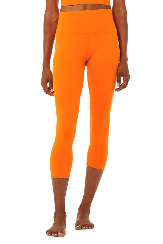 High-Waist Airbrush Capri | Alo Yoga (US)