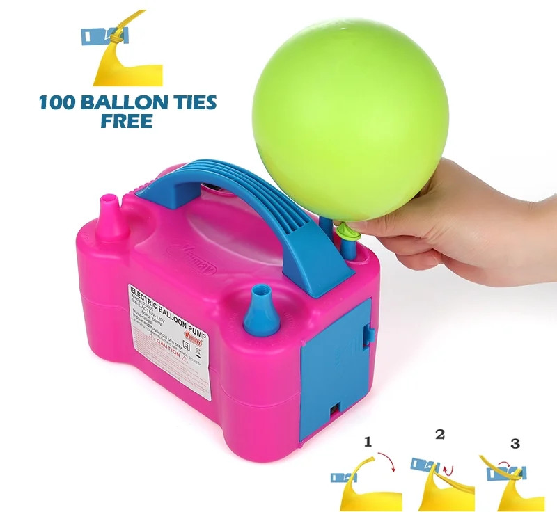 Electric Balloon Inflator Air Pump Massive Balloons Blower US Standard Plug for Balloon Arch, Bal... | Walmart (US)
