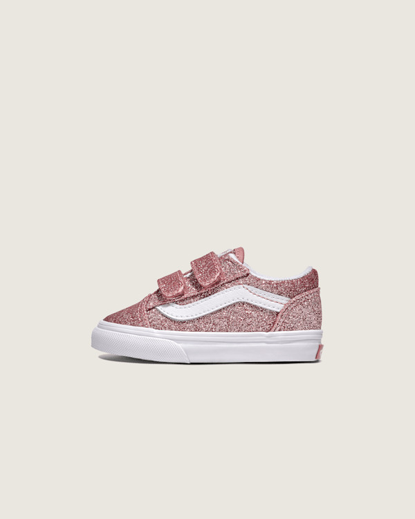 Vans Toddler Old Skool V Shoes (Rose Gold Pink) - 3.0 | Vans (US)