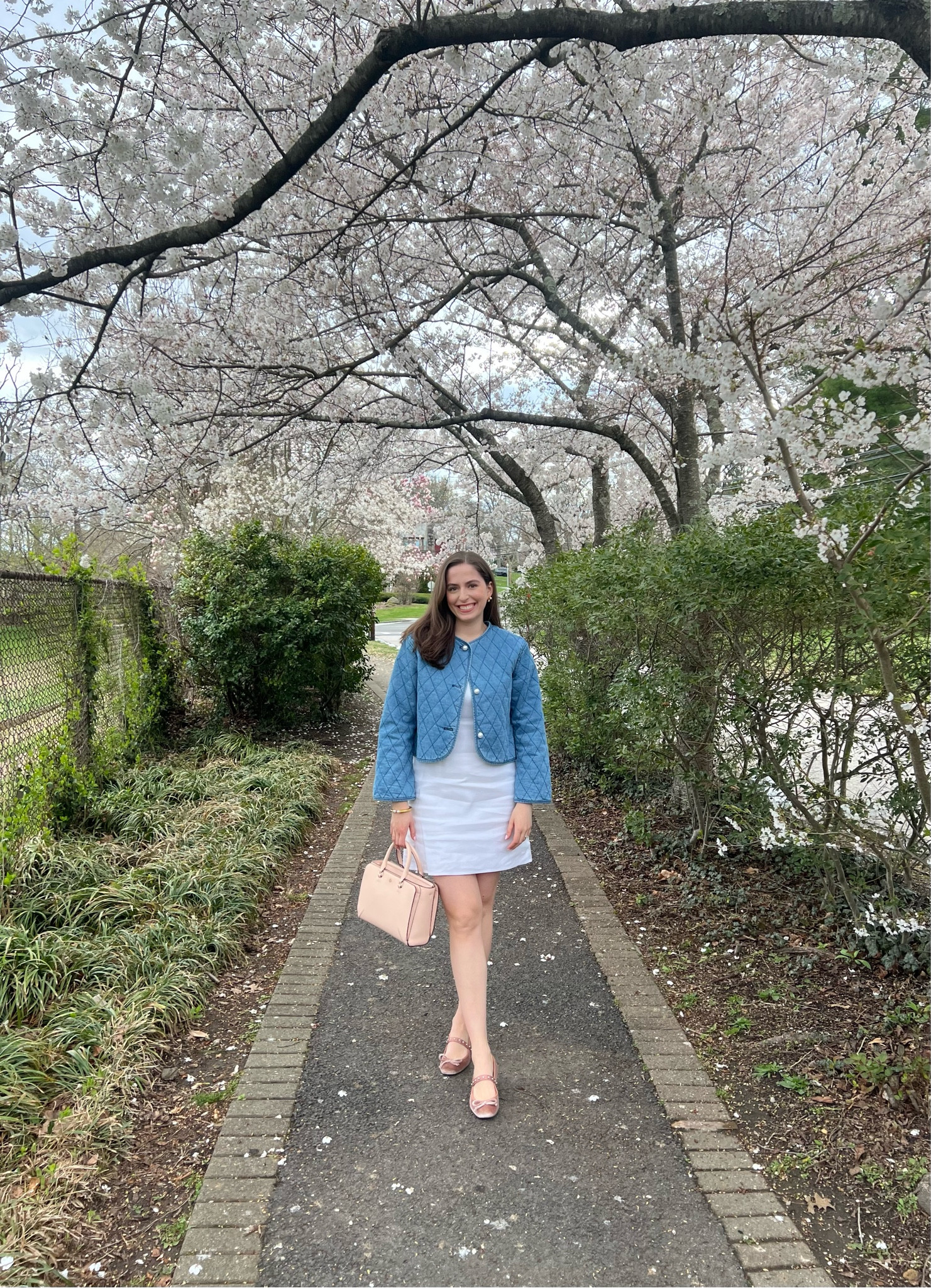 Target collab, Kate spade collab, denim quilted jacket, denim jacket, white linen dress, spring outfit, spring fashion, casual spring outfit 

#LTKFindsUnder100 #LTKStyleTip #LTKSeasonal