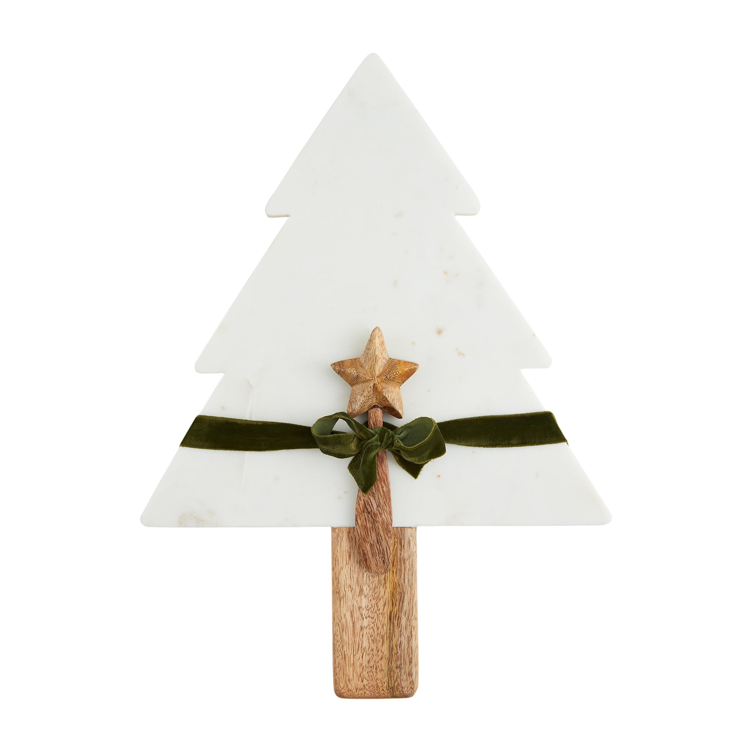 Mud Pie Marble Tree Serving Board; board 15" x 10 3/4" | spreader 5 1/2" | Amazon (US)