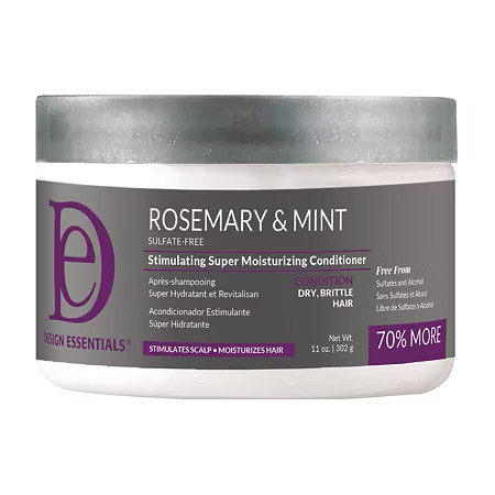 Design Essentials Rosemary And Mint Stimulating Super Moisturizing Conditioner 11 oz., One Size | JCPenney
