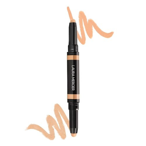 Laura Mercier Secret Camouflage Brighten and Correct Duo, 2-in-1 Face and Under Eye Concealer Stick, Blurs Imperfections and Reduces Appearance of Undereye Dark Circles, Full Coverage, 2N | Amazon (US)