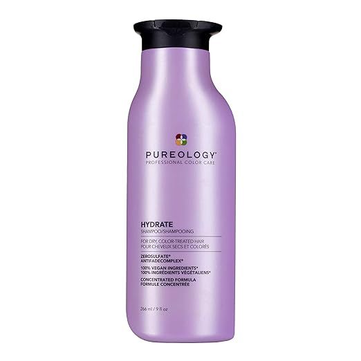 Pureology Hydrate Moisturizing Shampoo | For Medium to Thick Dry, Color Treated Hair | Sulfate-F... | Amazon (US)