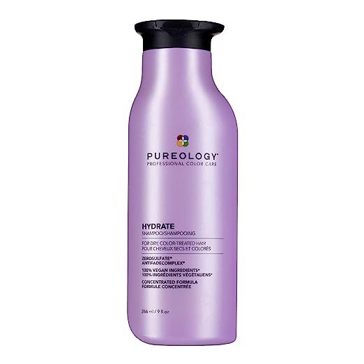 Pureology Hydrate Moisturizing Shampoo | For Medium to Thick Dry, Color Treated Hair | Sulfate-F... | Amazon (US)