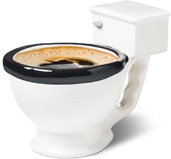BigMouth Inc The Original Toilet Mug - Funny Coffee Cup - 12 Oz | Amazon (US)