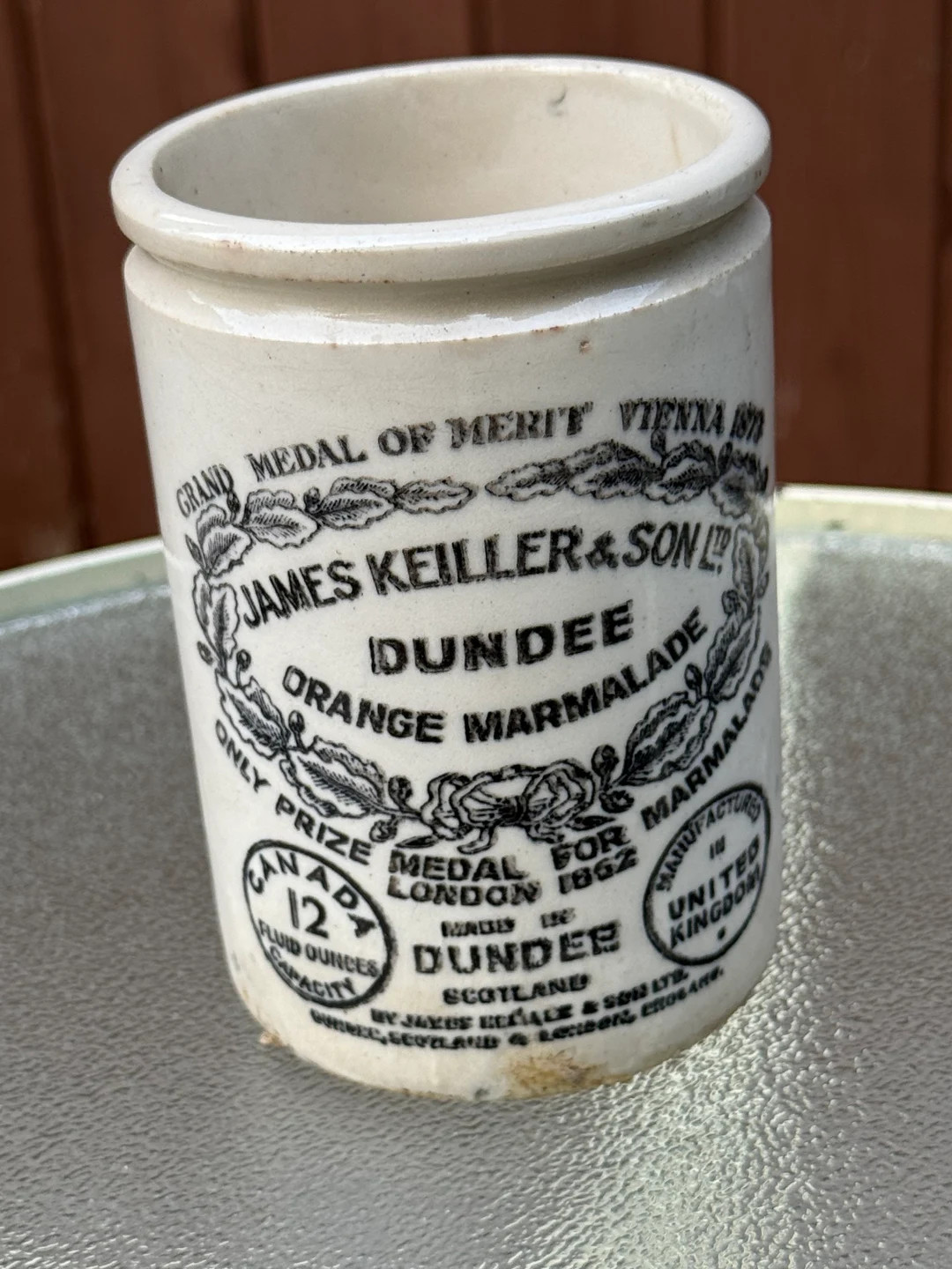 James Keiller & Sons Dundee Orange Marmalade Jar, Scotland, Canadian Version Pot Made in England ... | Etsy (US)