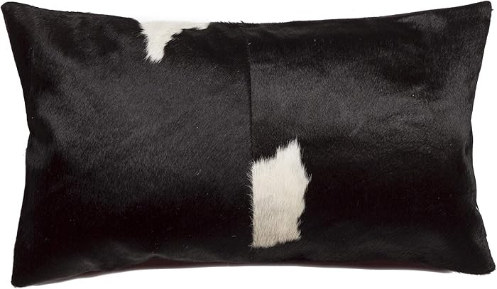 Natural Torino Cowhide Throw Pillows with Poly Insert | Kobe Accent Pillows Handcrafted from 100%... | Amazon (US)