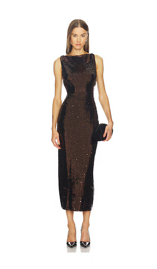 Mia Dress in Chocolate | Revolve Clothing (Global)